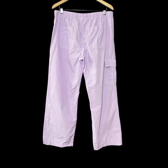 Aerie Baggy Cargo Skater Pant in Violet Flurry Pull-on Women's Size Large Y2K - Picture 5 of 12